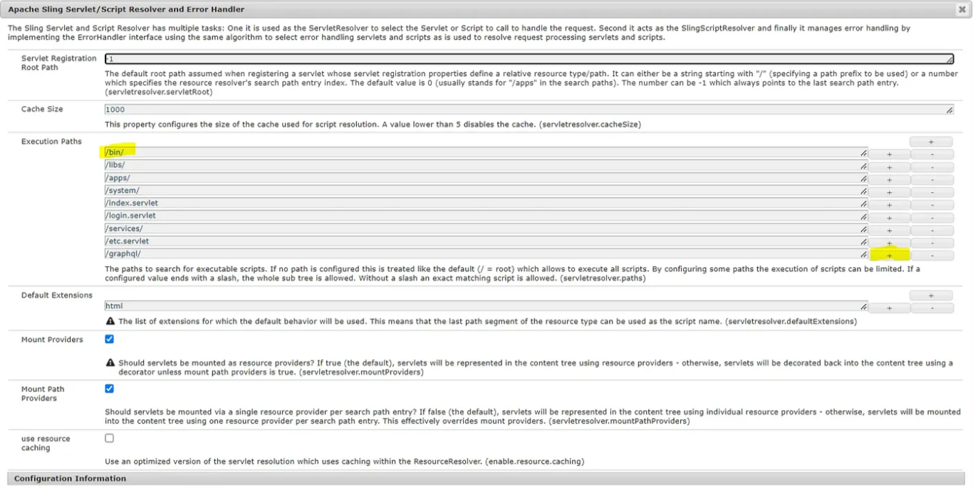 Servlet mapping