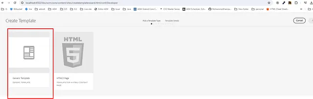 AEM Template