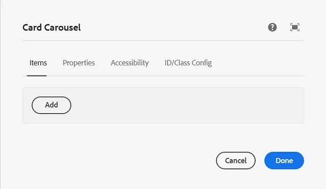 validation dialog